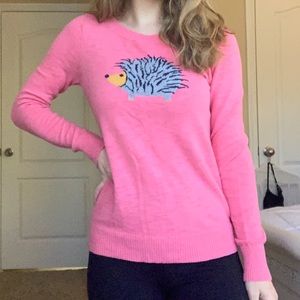 Mossimo Pink Cotton Hedgehog Sweater